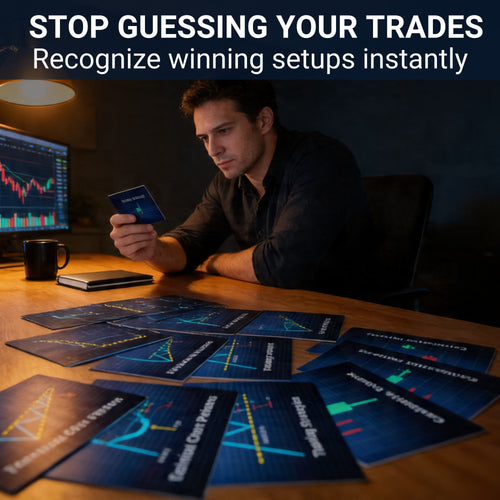 Stock Market Charts & Candlestick Pattern Flash Cards — 2nd Edition